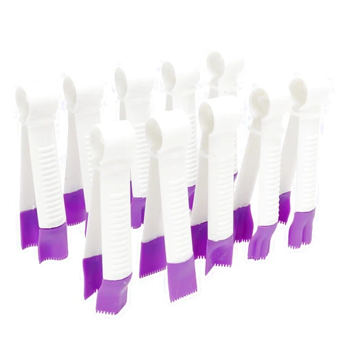Gsycle 10PCS Cake Decorating Kit, Cake Lace Clips Cake Clamp Cutter Baking Tweezers Kitchen Lace Cutter Cake Tweezers for Decorating