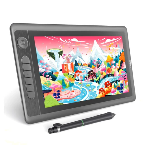 Parblo Coast 12 Pro Gen2 Drawing Tablet with 11.6inch Full Laminated Anti-Glare Screen,16384 Pressure Levels,100% sRGB,S01 Battery-Free Stylus,6 Shortcut Keys,for Mac,Windows