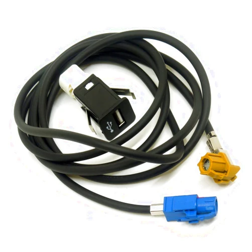 Colorparts2016 Glovebox CIC NBT USB Socket Port Switch Cable Wire Harness Compatible with BMW E60 E81 E87 E70 E90 E92 E91 F12