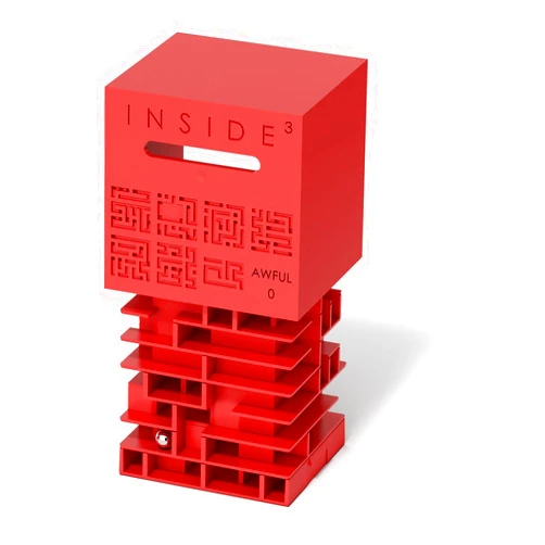 INSIDE3 One SizeAwful0 Labyrinth Cube (INSIDE3) Level : 8 out of 12,One Colour