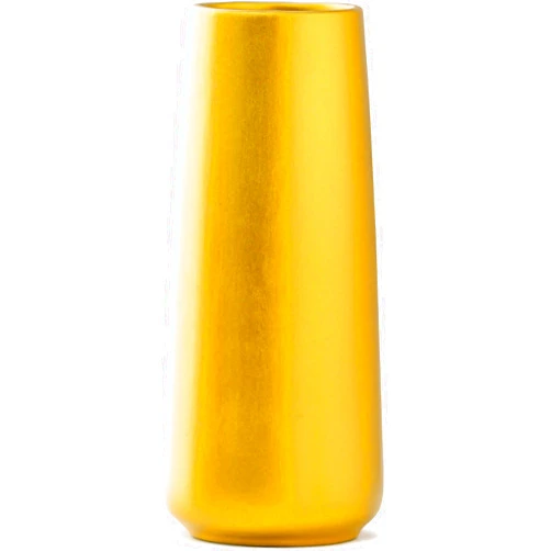 HUBUISH Ceramic Vase - Flower Vase Minimalism Style for Modern Table Shelf Home Decor, Fit for Fireplace Bedroom Kitchen Living Room Centerpieces Office Desk (Gold, Super Big)
