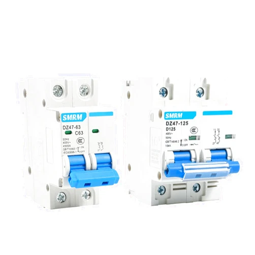 BIRGI Air Switch Circuit Breaker Household dz47-63A Total gate 2P16A20A32A Double p Two-Wire air Switch (Size : 50A, Color : 2P)