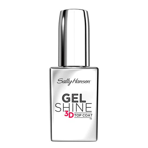 Sally Hansen Treatment Gel Shine 3D Top Coat Nail Polish, 0.45 Fluid Ounce