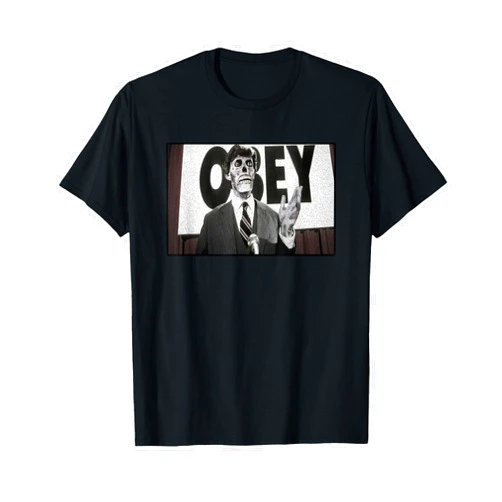 OBEY USA FREEDOM FUNNY DEFY FIGHT 2 T-Shirt