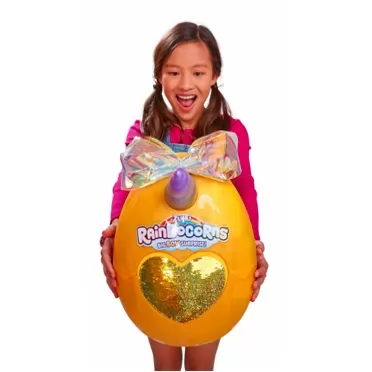 Zuru Rainbocorns Giant Big Bow Surprise Mystery Egg (Includes 25+ Surprises!) by Zuru - Unicorn Multi-colored Heart