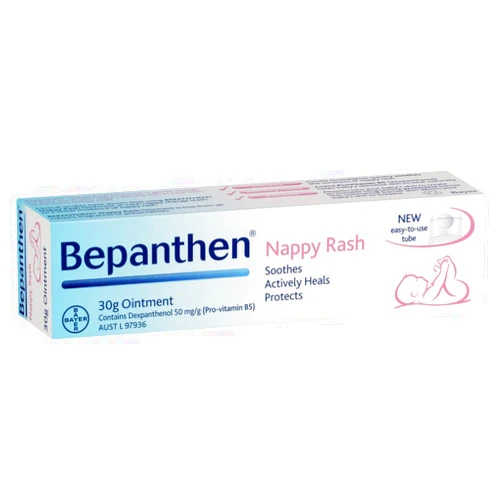 Bayer Bepanthen Nappy Rash Diaper Barrier Protection Ointment 30g