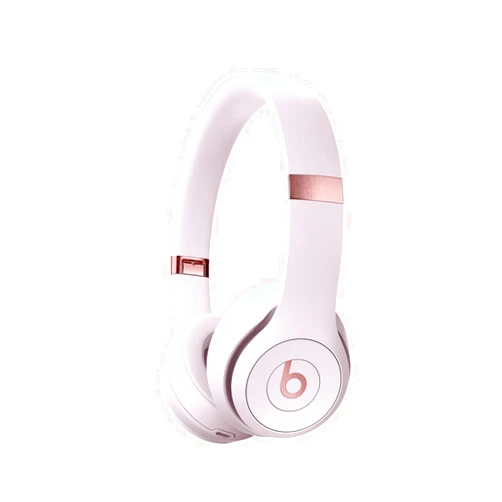 Beats Solo 4 - Wireless Bluetooth On-Ear Headphones, Apple & Android Compatible, Up to 50 Hours of Battery Life - Cloud Pink