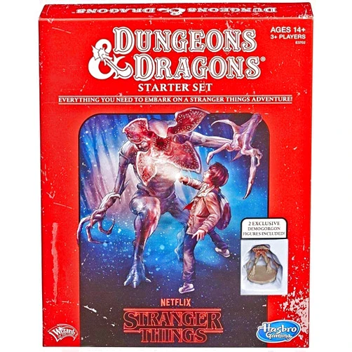 Hasbro Gaming Stranger Things Dungeons & Dragons Roleplaying Game Starter Set, 14 Years+