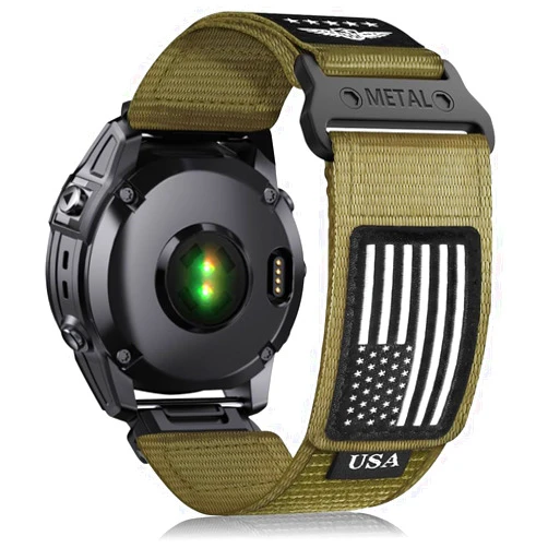 Ookids USA Ultra Series Compatible for Fenix Watch Band Replacement,Quickfit 22mm 26mm Rugged Nylon Fenix 8 6 5 7 Bands,Compatible for Fenix 8 47MM 51mm/ Fenix 7X/Fenix 6X/Fenix 5X/Enduro 2/Tactix