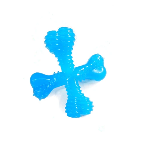 Nylabone Comfort Hold X-Bone Puppy Power Chew Toy for Puppies, Dog Toys for Aggressive Chewers, Beef Flavor, X-Small - Up to 15 lbs, 1 Count