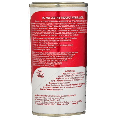 Magic Shaving Powder Red Extra Strength 5 oz (Pack of 10)