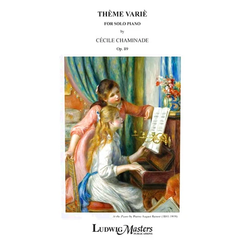 Cecile Chaminade Theme Varie, Op. 89: Part(s) (Master Piano Series)