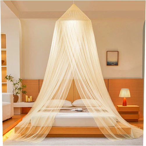 Panarciss Mosquito Net Bed Canopy for Girls, Canopy Bed Curtains, Extral Large Mosquiton Netting for Full Twin Queen King Size Bed, Mosquito Canopy for Girls Room, Travel Bug Net for Camping Indoor Outdoor Use