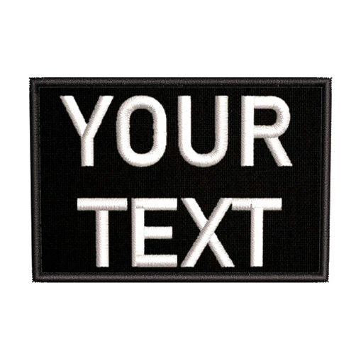Appalachian Spirit Customizable Text Patch - 2x3 Morale Patch - Black