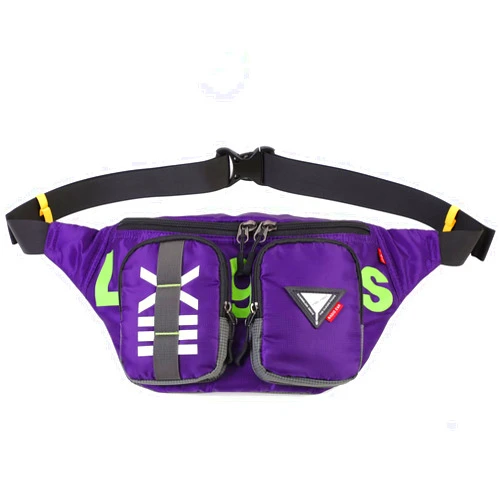 FIREFIRST Neon Genesis Evangelion Crossbody Shoulder Bags -Waist Bag With a Built-in Rain Cover