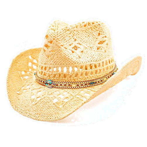 WQWOVRVO Cowboy Hat,Cowgirl Hat,Cowboy Hats for Women/Mens/Straw Wide with Shapeable Brim Cowboy Hat for Womens/White/Black.