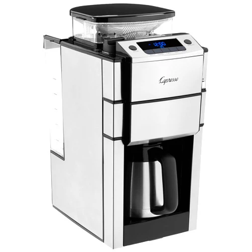 Capresso 488.05 Team Pro Plus Thermal Carafe Coffee Maker, One Size, Silver, 10 Cup
