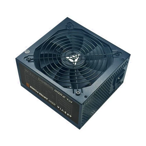 Apevia ATX-JP600W Jupiter 600W 80 Plus Bronze Certified Active PFC ATX Gaming Power Supply, Supports Dual/Quad Core CPUs, SLI/Crossfire/Haswell, 3 Year Warranty
