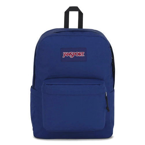 JanSport SuperBreak Backpack - Durable, Lightweight Premium Backpack - Navy