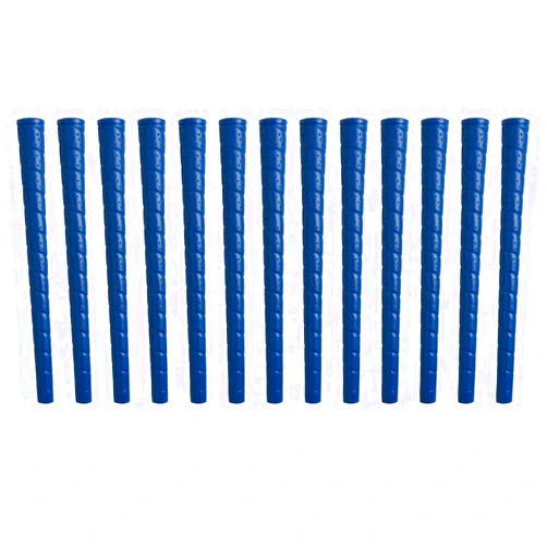 Generic Star Classic Wrap Blue Standard 360 Golf Grips for Men, Soft Tacky Rubber Replacement Golf Club Grips Made in USA (13-piece Golf Grip Set)