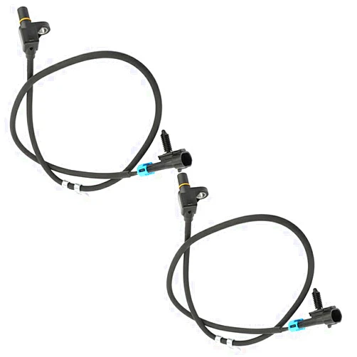 ANGLEWIDE 2 x ABS Wheel Speed Sensors Left+Right+Front Replacement for 1998-2004 for Chevrolet S10 1998-2005 for Chevrolet Blazer 1998-2004 for GMC Sonoma