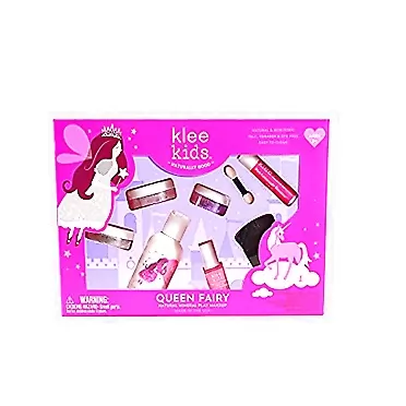 Luna Star Naturals Klee Kids Natural Mineral Makeup 6 Piece Kit, Queen Fairy