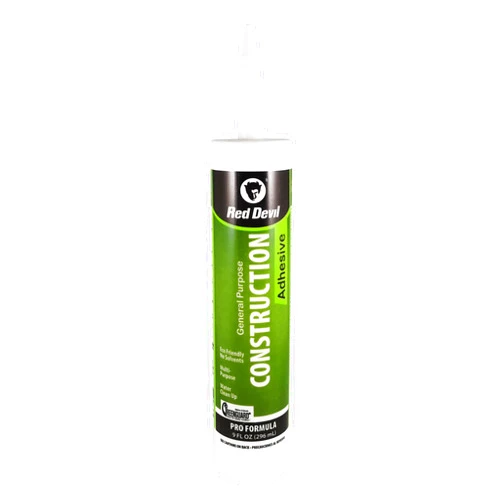 Red Devil 077606 0776/06 General Purpose Construction Adhesive, 1 Pack, White