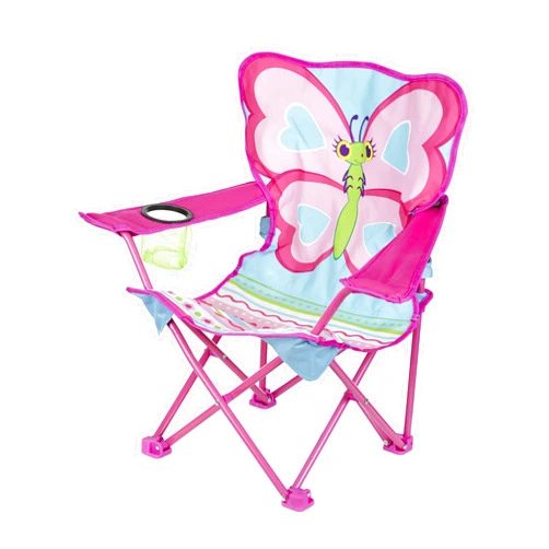 Melissa & Doug Sunny Patch Cutie Pie Butterfly Folding Lawn and Camping Chair