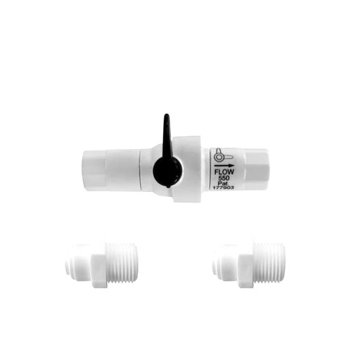 Max Water Reverse Osmosis/RO DI Flow Restrictor 550 ml with build in Manual flush valve