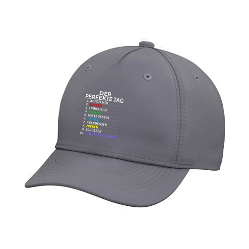 Lustige Sprüche Gamerin & Gamer Geschenke Gamer The Perfect Day Gaming Gamer Gift Adjustable Baseball Hat