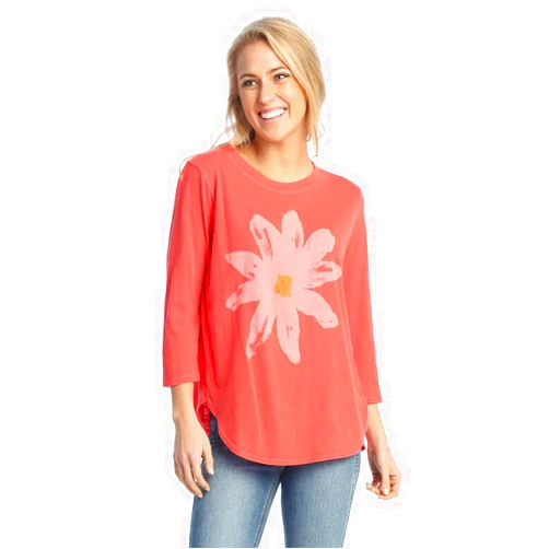 Jess & Jane Cotton Slub Weekend Top - WK2
