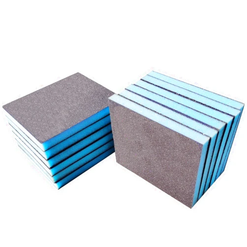 SACKORANGE 12 Pack 220 Grit Superfine Grade Sanding Blocks, Washable and Reusable Sand Sponge for for Brush Pots, Polishing Wood and Metal