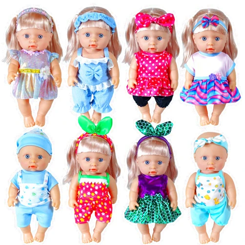 WONDOLL 19Pcs 8-10-inch-Doll-Clothes-Accessories Baby-Doll-Clothes Costumes Outfits Christmas Birthday Gift for Little Girl