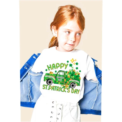 MMNHJHUT 6 Sheets St. Patrick's Day Iron on Patches Lucky Shamrock Gnome Iron Transfer Vinyl Heat Iron Patches St. Patrick's Day Iron Decals Irish Holiday Iron on Patches for T-Shirt Hat Backpack DIY Supplies