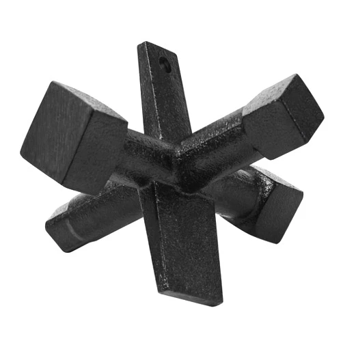 FIX ZHANG 6 Sided Cleanout Plug Wrench for Pasco J40042 Plumbing Wrench for Installing Or Removing Countersunk Plugs Drum Traps And Threaded Cleanouts