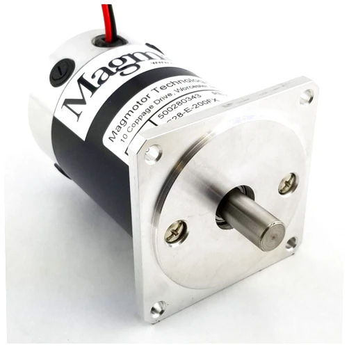 Magmotor Brushed Motor - Magmotor, S28-E-200FX, 500280343, 24 VDC, 1850 RPM, Brushed DC Motor, DC Electric Motor