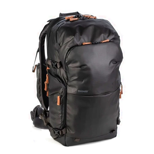 Shimoda Explore V2 30 Water Resistant Camera Backpack - Fits DSLR, Mirrorless Cameras, Batteries & Lenses - Medium Mirrorless V2 Core Unit Modular Camera Insert Included - Black (520-156)