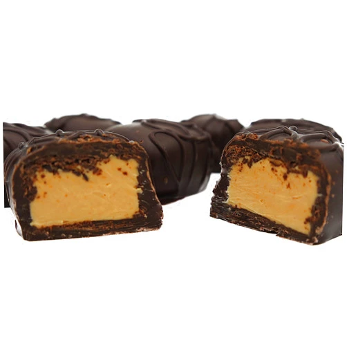 Philadelphia Candies Dark Chocolate Peanut Butter Truffles Net Wt 1 lb