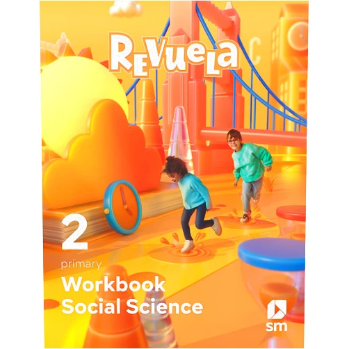 BK Publishing,,Daniel Alonso Rivero,Archivo SM,,Alberto García Ayerbe,Alya Mark,Benoit Knox,Blanca Martí de la Ahumada,Diego Armando Cáceres Espinosa,Félix Moreno Arrastio,Gema García Ingelmo,Giselle Vitali,Jesús Delgado,Luján Fernández Méndez,Marcelo Pérez de Muti,Marta Chicote Juiz,Mercedes Rodrigo Miranda,Nuria Hernández Pintor,Shutterstock Social Science. Workbook. 2 Primary. Revuela