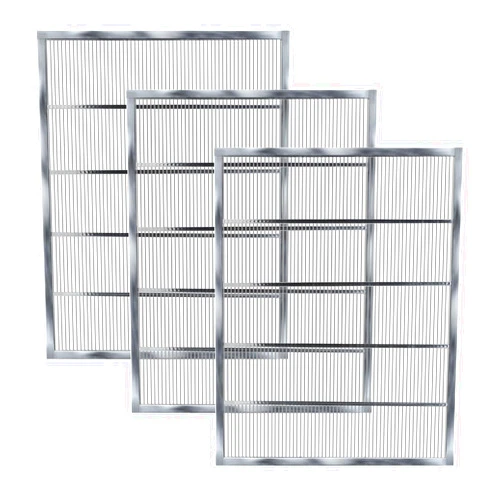 Widiso Metal Queen Excluder for 10 Frame Beehive,20.08x16.14 Inch Beehive Queen Excluder 10 Frame,Queen Excluder for 10 Frame Hive,Queen bee excluder 10 Frame,Beekeeping Tools (3 Pcs)