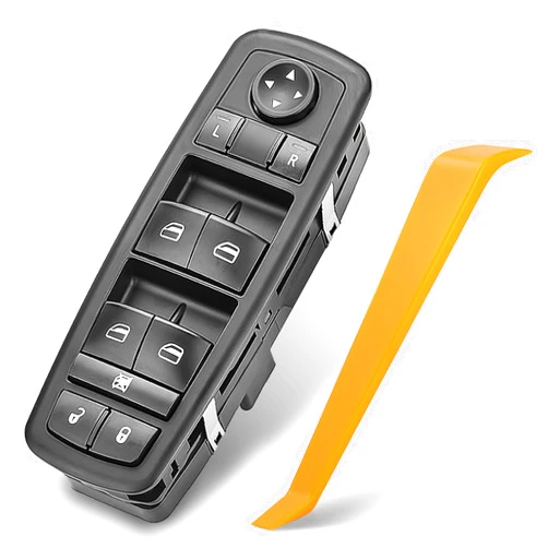 DAFGSEA Driver Side Power Master Window Switch, Compatible with Chrysler Town & Country, Dodge Caravan Grand Caravan Replace OE 68039999AA 68039999AC 7B0959857D 68039999AB - 3+9 PINS Check Required W/O AUTO
