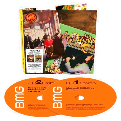 ΤΗΕ ΚΙΝΚS (Contributor) Format: Audio CD ΜՍՏԜΕԼԼ ΗΙԼԼΒΙԼԼΙΕՏ + ΕVΕRΥΒΟDΥ’S ΙΝ ՏΗΟԜ-ΒΙΖ 2Ο22 RΕΜΑՏΤΕRΕD DΕԼՍΧΕ ΕDΙΤΙΟΝ 2ϹD ΕՍ Εԁіtіοո