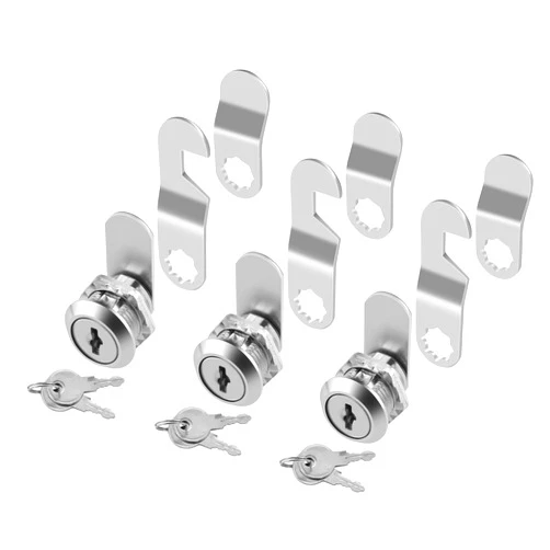 ZIUZI Cabinet Cam Lock, Zinc Alloy Keyed Alike Mailbox Lock, 5/8