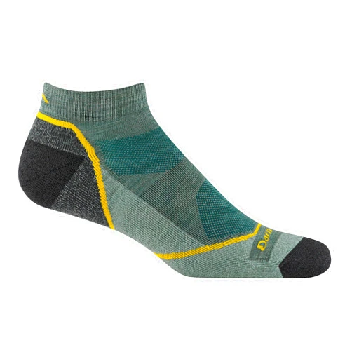 Darn Tough Vermont Darn Tough Men's Light Hiker No Show Lightweight with Cushion Hiking Sock (Style 1990) -