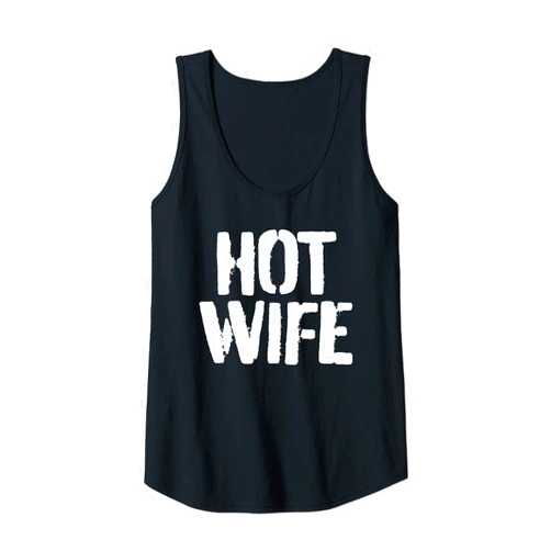 Lewd Linda Womens Punk HotWife Hot Wife ENM Swinger Tank Top