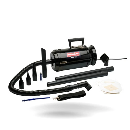 METROVAC DataVac Pro Series 3 MDV-3BA, 900W Handheld Vacuum/Blower with Single Speed Control, Filter, Disposable Bag & Permanent Cloth Bag