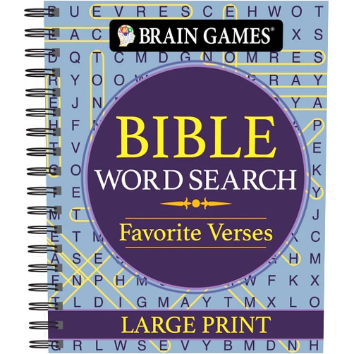 By Publications International Ltd. (Author), Brain Games (Author) Brain Games - Bible Word Search: Favorite Verses - Large Print (Brain Games Large Print)