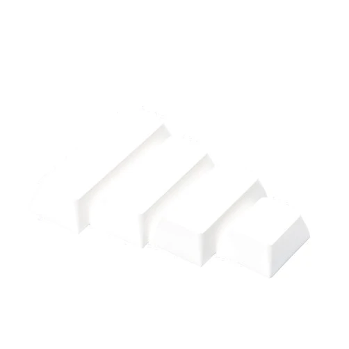 Mechkeeb XDA Convex Spacebar Off White Black 1.25u 2u 2.25u 2.75u for Wings SP64 SP84 Arisu Alice Wings GK64x GK61x GK68x (White)