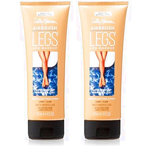 Sally Hansen Hansen Airbrush Legs Leg Makeup, Light, 4 Fl Oz (Pack of 2)