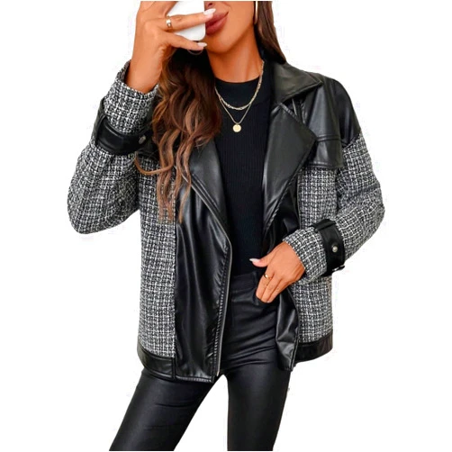 XIAOXINXIN womens winter coats Loose Fit Jacket With, Zippered